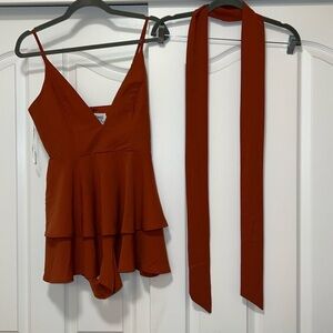 Princess Polly Flores Playsuit Romper Size 4 - Like New